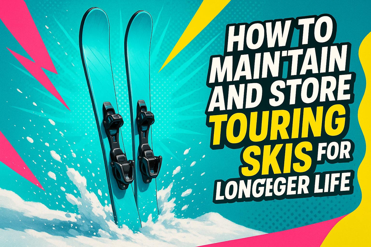 How to Maintain and Store Touring Skis for Longer Life