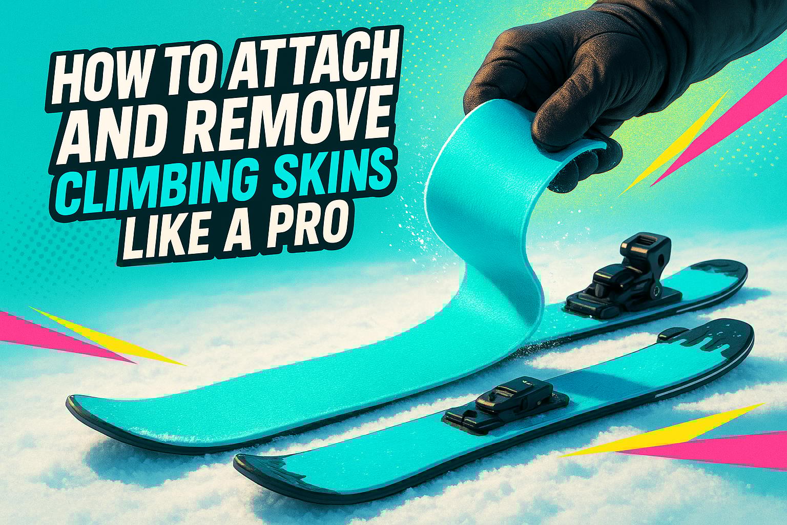 How to Attach and Remove Climbing Skins Like a Pro
