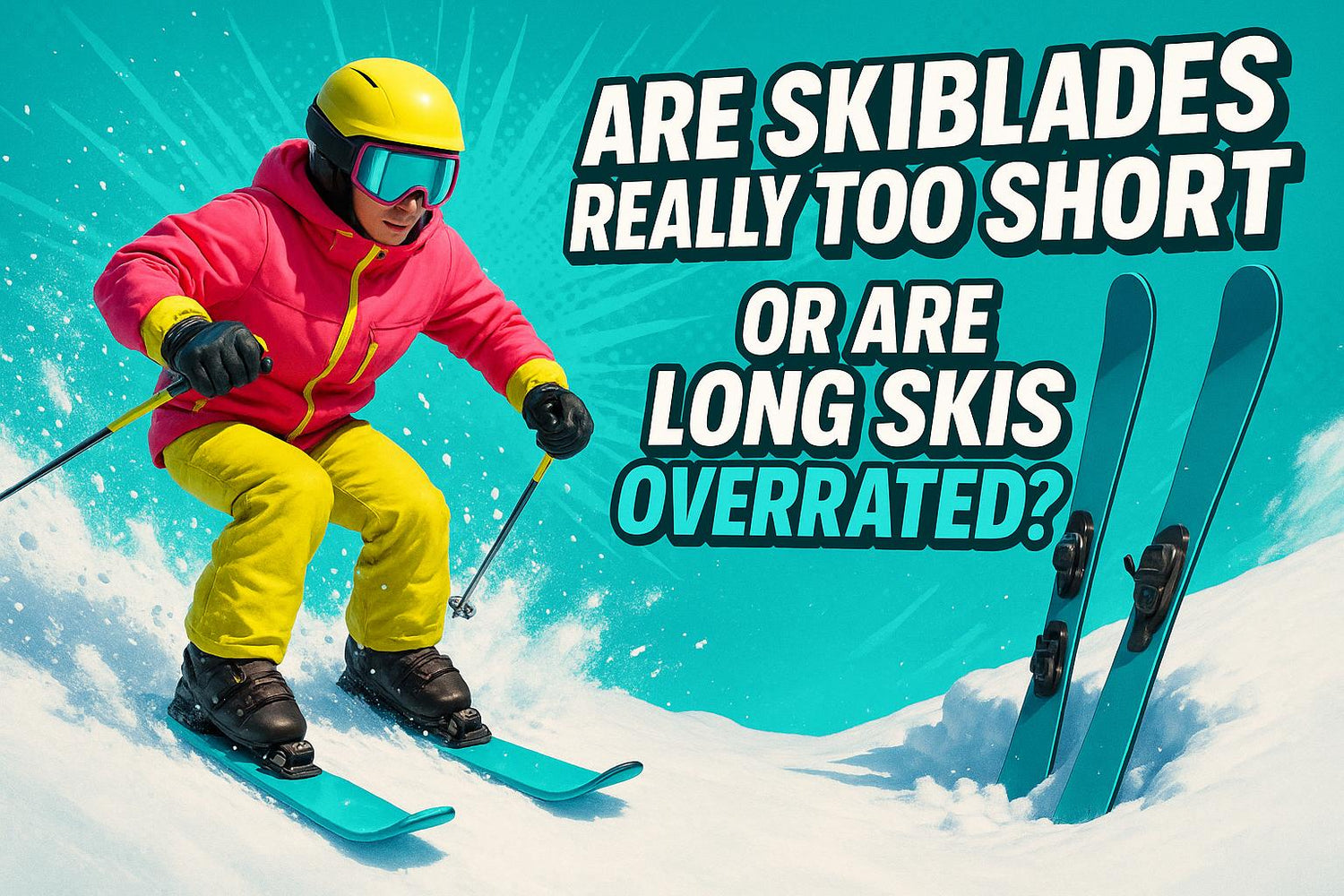 Are Skiblades Really Too Short or Are Long Skis Overrated?