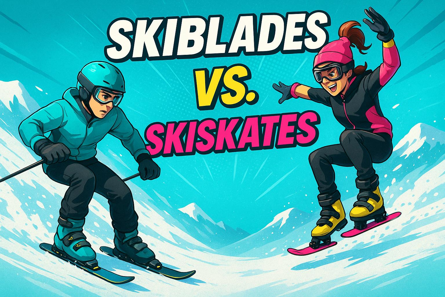 Skiblades vs. Skiskates: Which Short Ski Style Fits You?