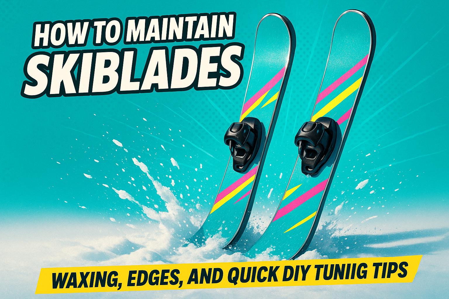 How to Maintain Skiblades: Waxing, Edges, and Quick DIY Tuning Tips