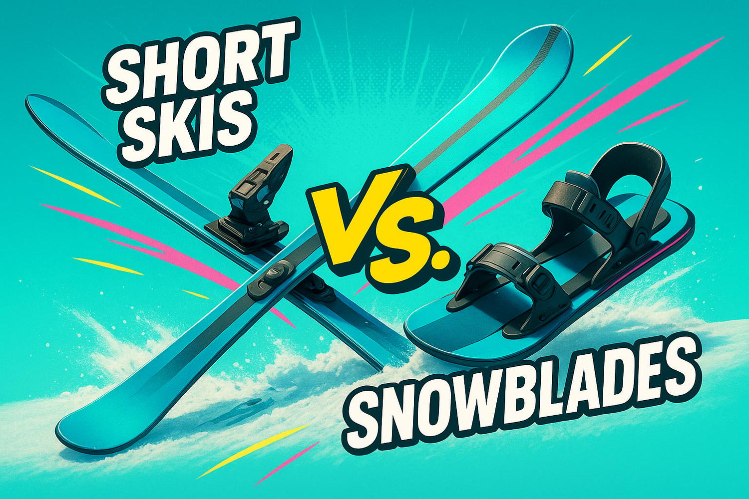 Short Skis vs. Snowblades: Which Feels More Natural for Beginners?