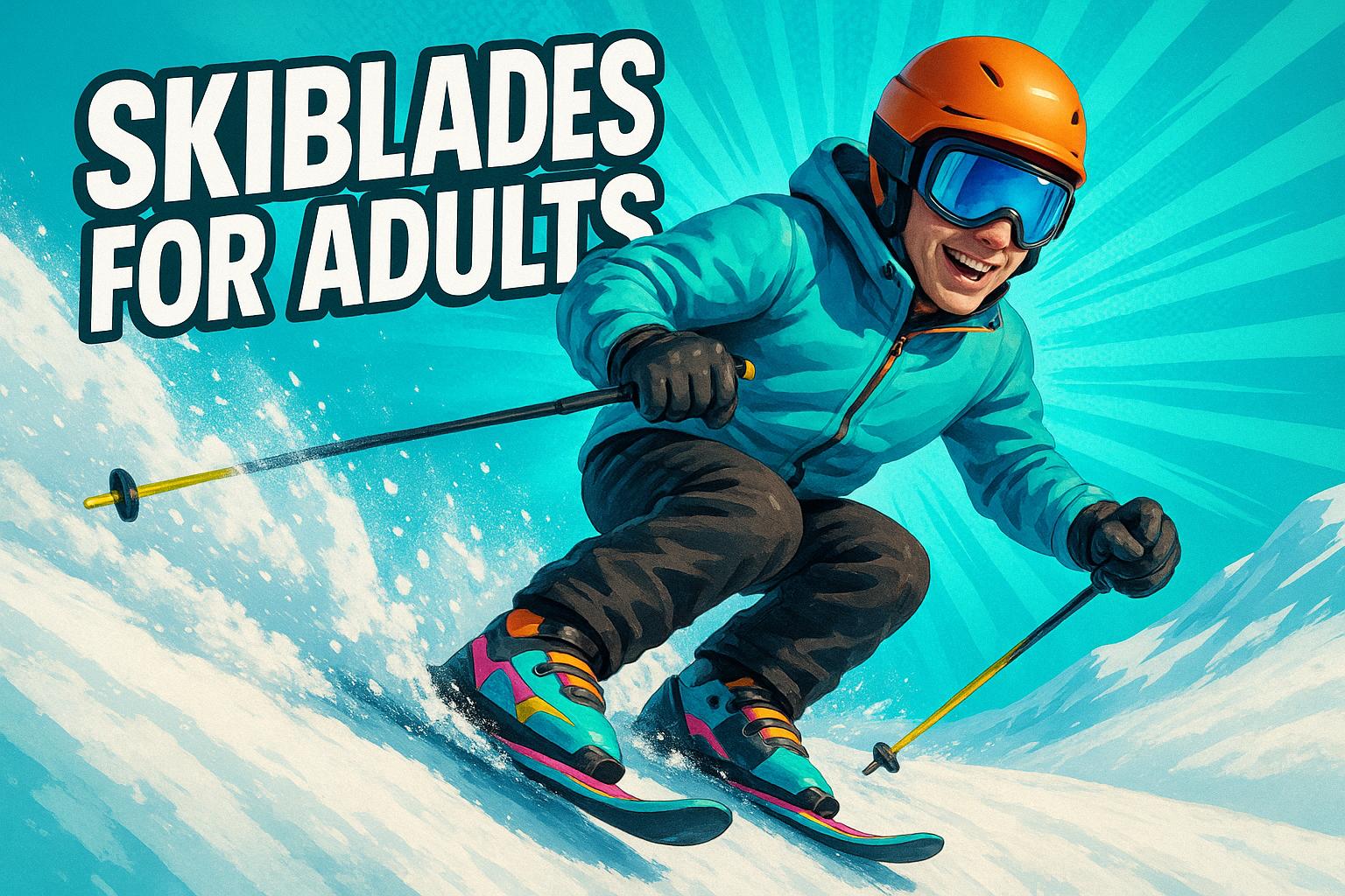 Skiblades for Adults: Why These Short Skis Make Skiing Easier at Any Age