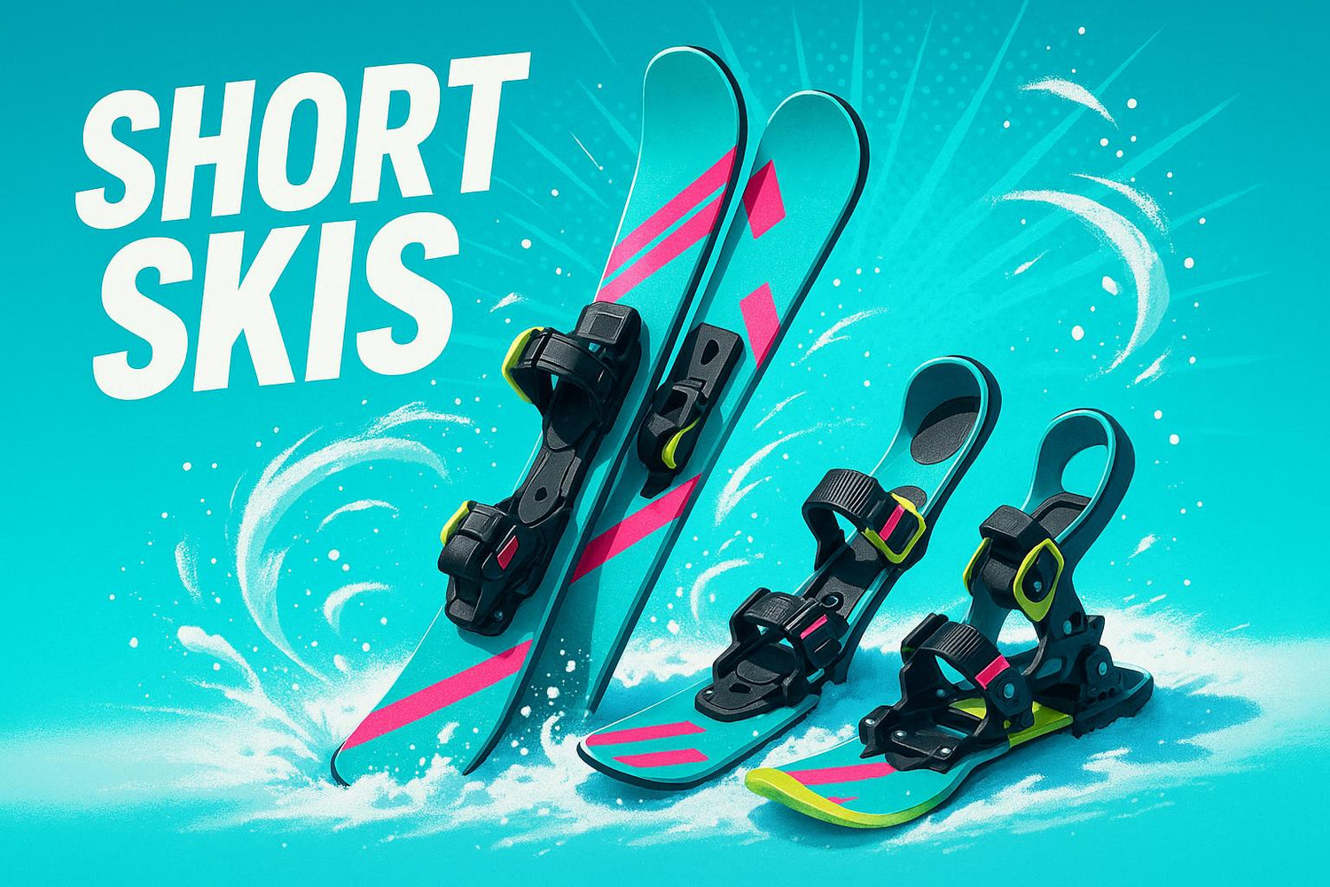 Short Skis for Travelers: Lightweight Skiblades & Skiskates Guide
