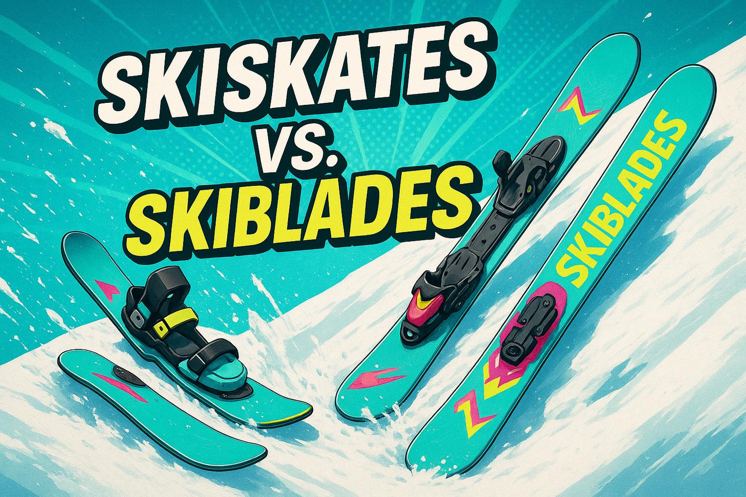 Skiskates vs. Skiblades: Which Short Ski Style Fits You?