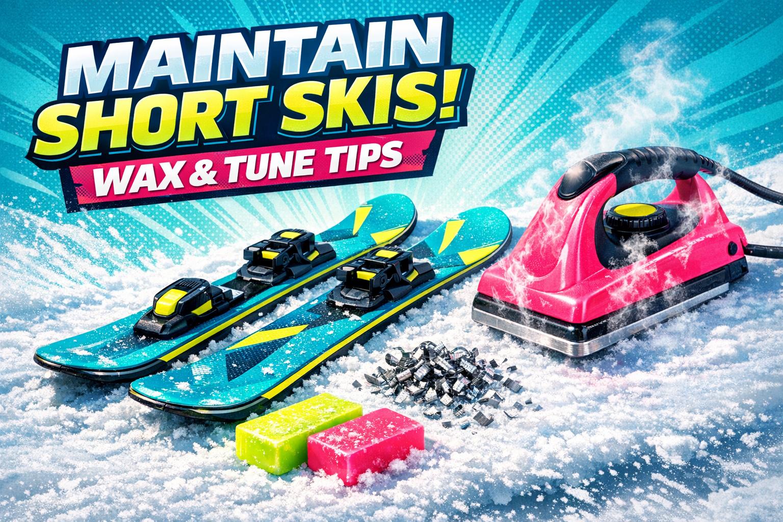 How to Maintain Short Skis: Waxing & Tuning Tips