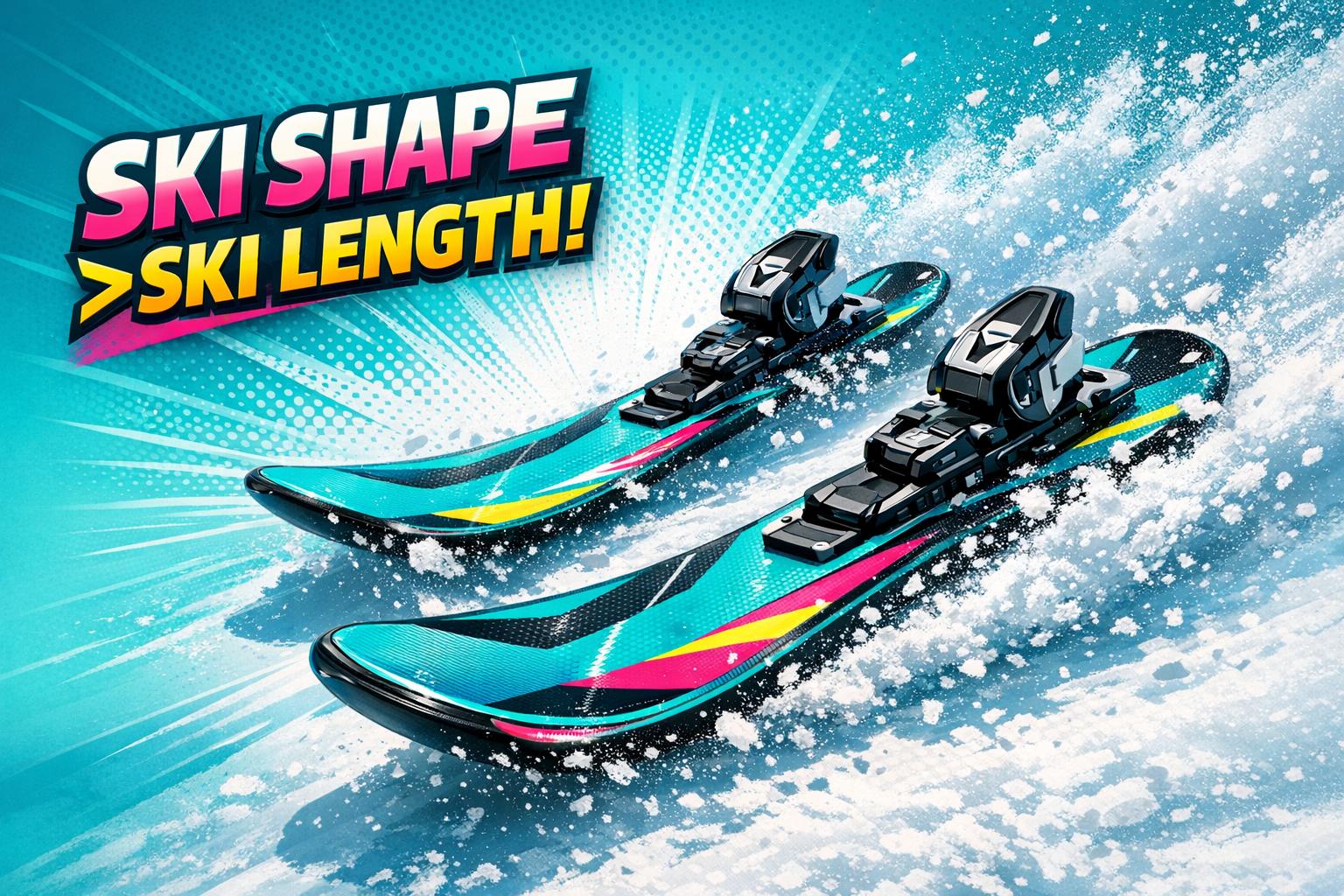 How Ski Shape Matters More Than Ski Length