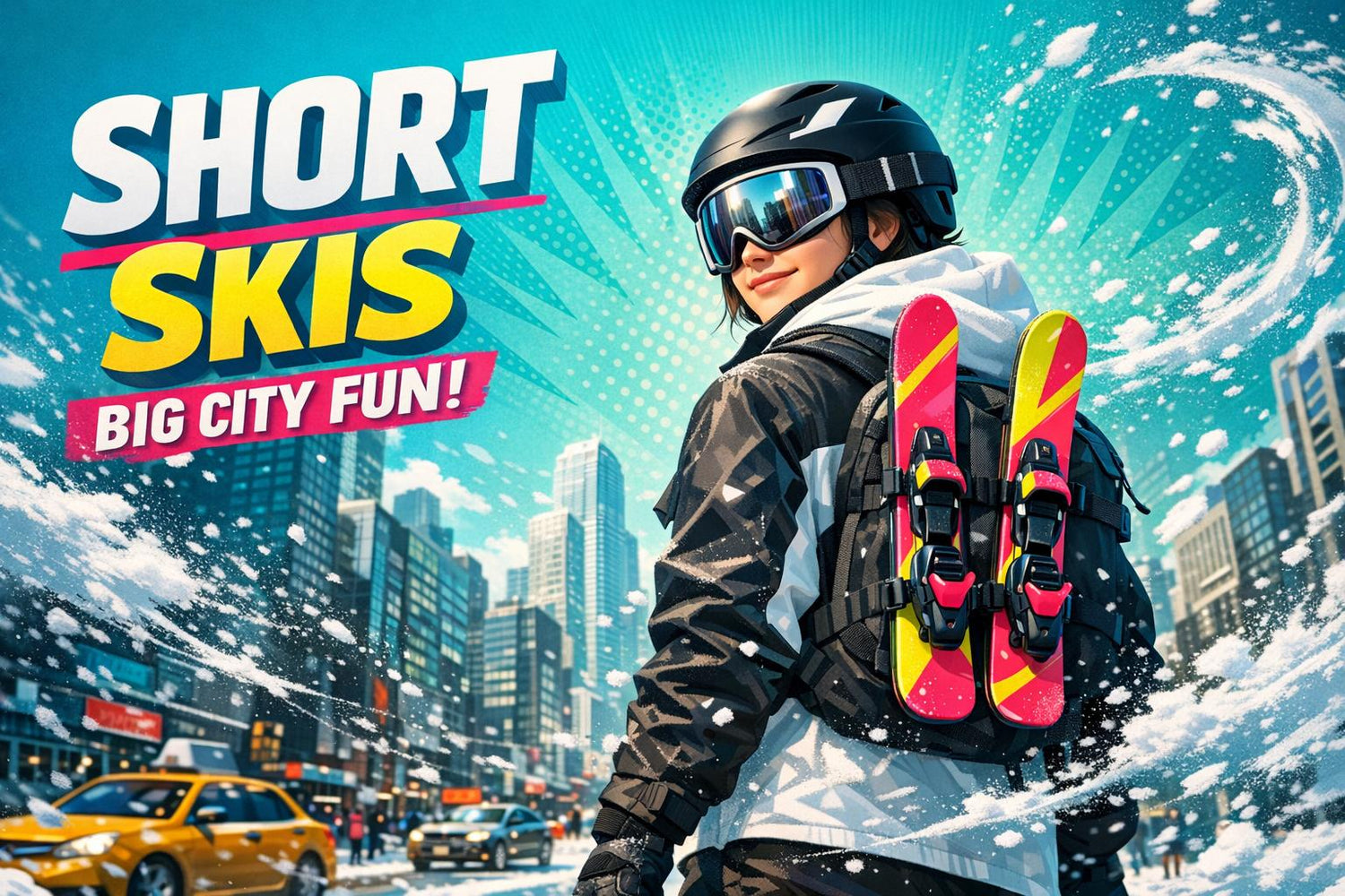Why Short Skis Are Ideal for City Skiers - snowfeet*
