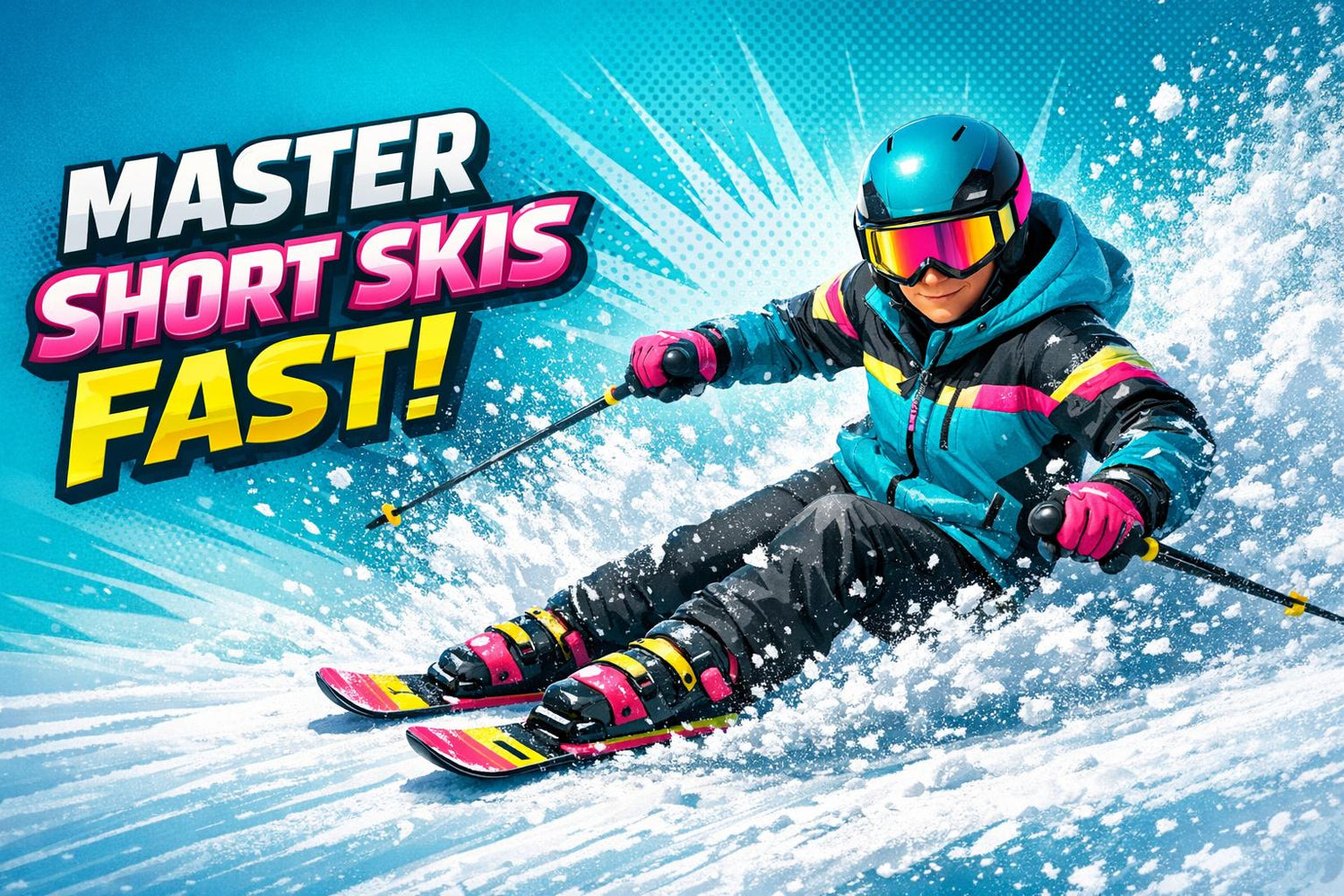 How to Progress Faster on Short Skis Without Lessons