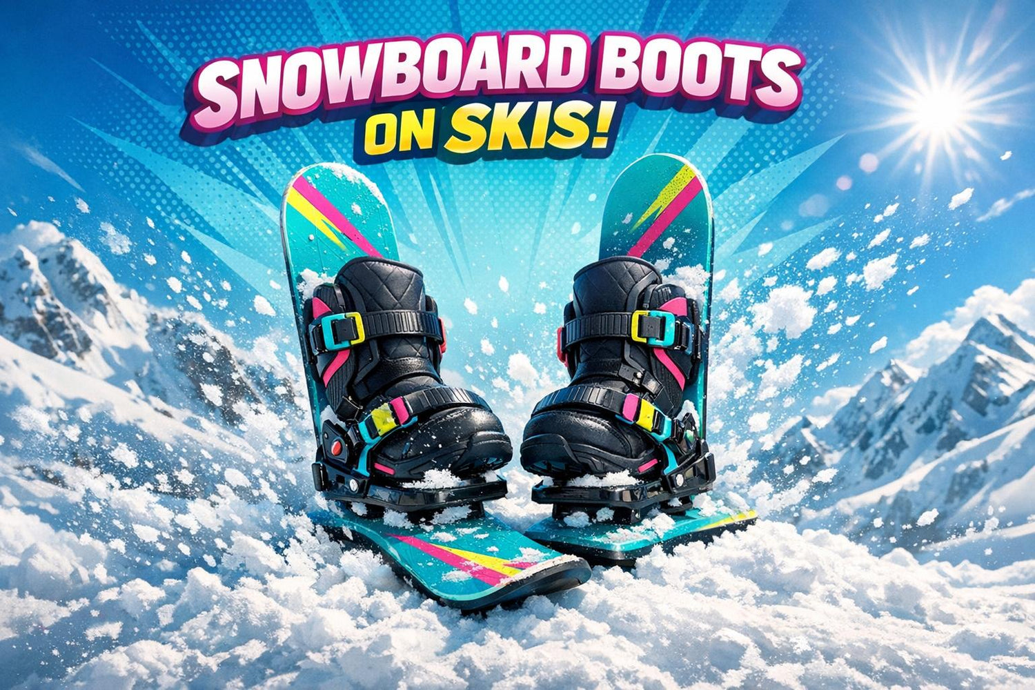 Why Snowboarders Switch to Skis With Snowboard Bindings