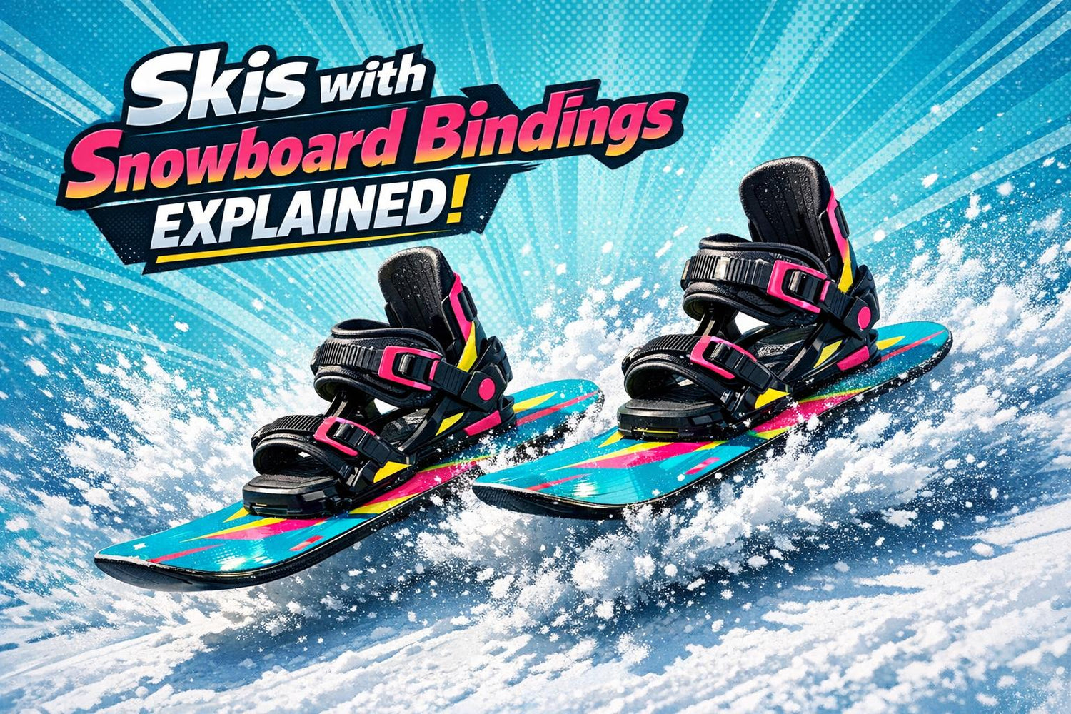 Skis With Snowboard Bindings Explained in 2026