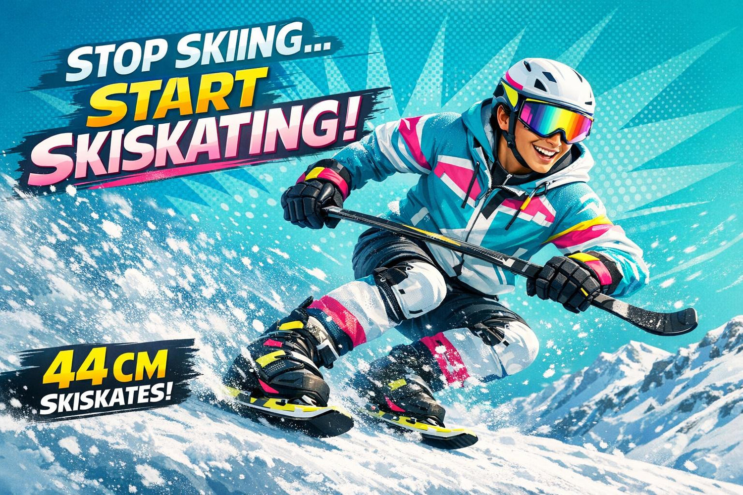 Hockey Players Stop Skiing Start Skiskating in 2026