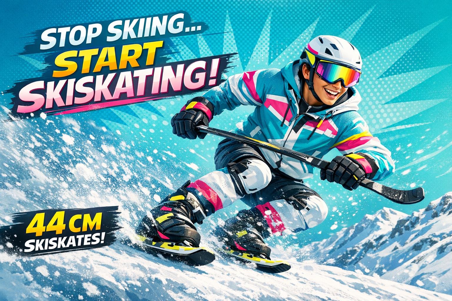 Hockey Players Stop Skiing Start Skiskating in 2026