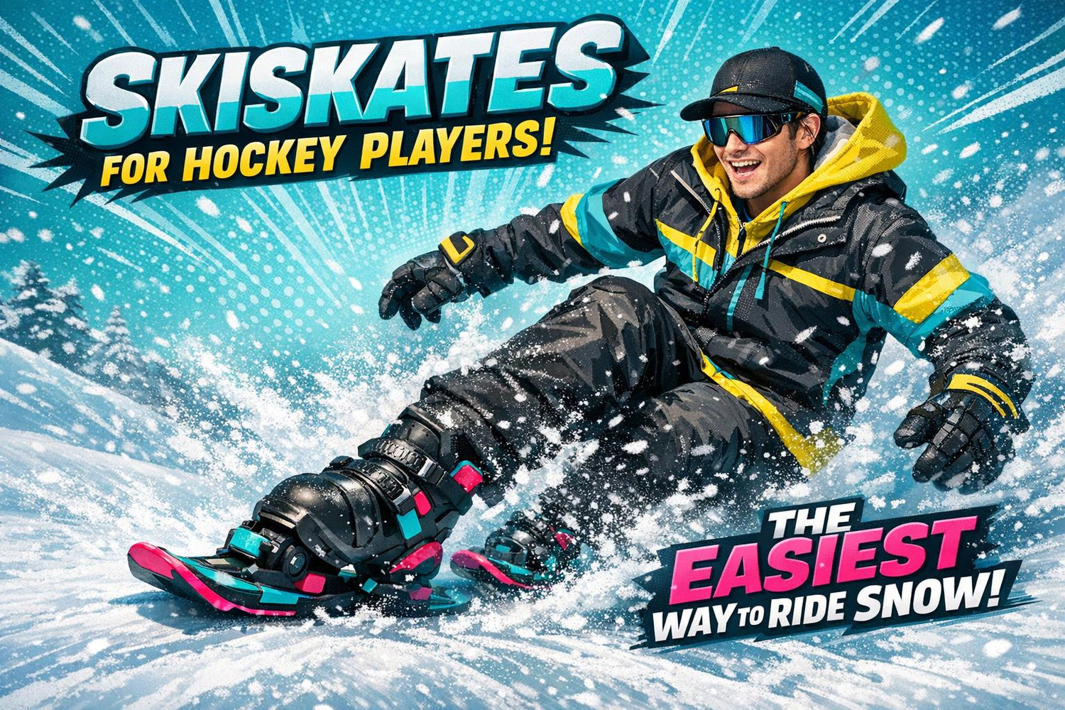 Skiskates for Hockey Players: Why It’s the Easiest Way to Ride Snow