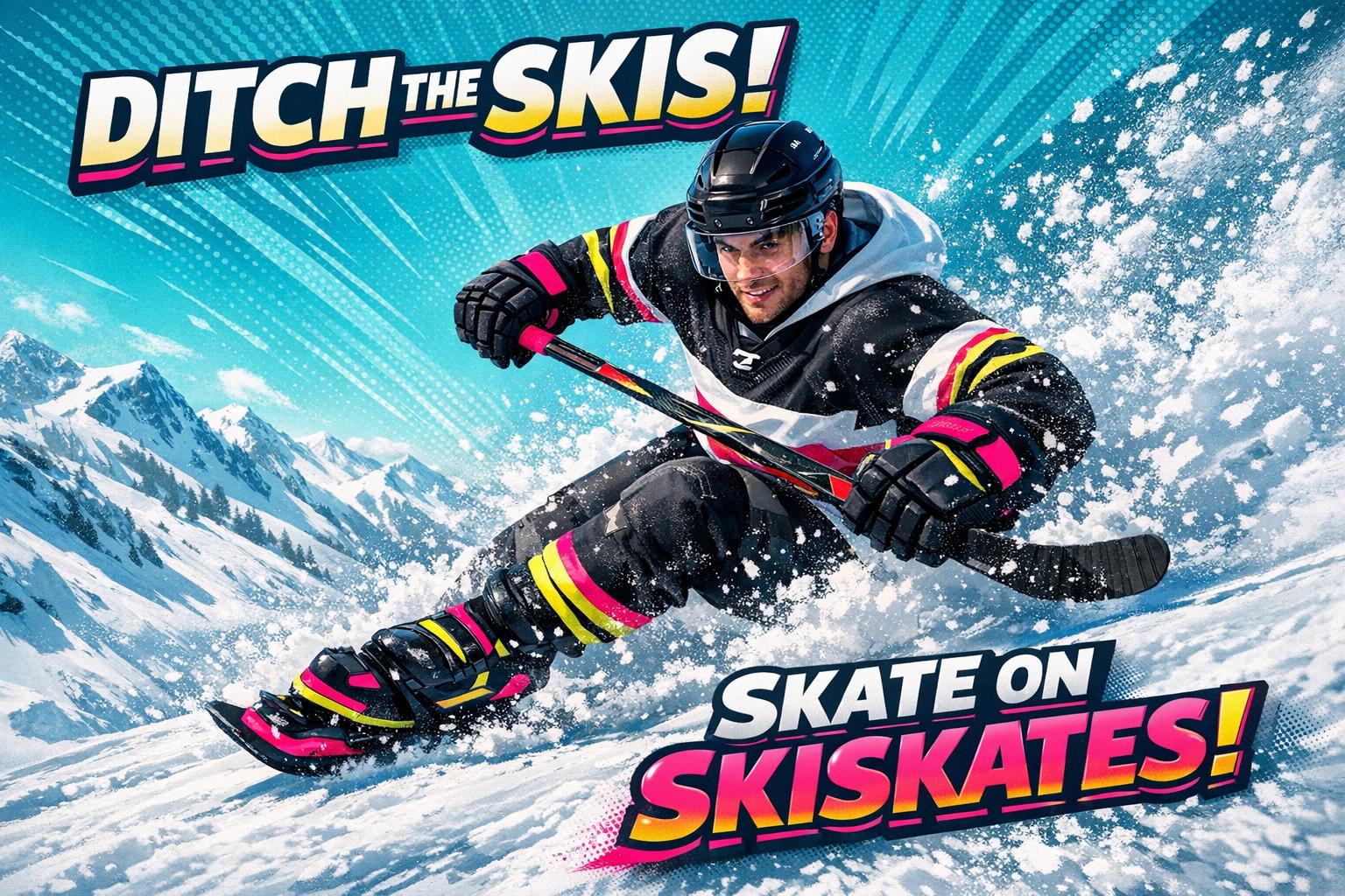 Why Hockey Players Are Abandoning Skis for Skiskates