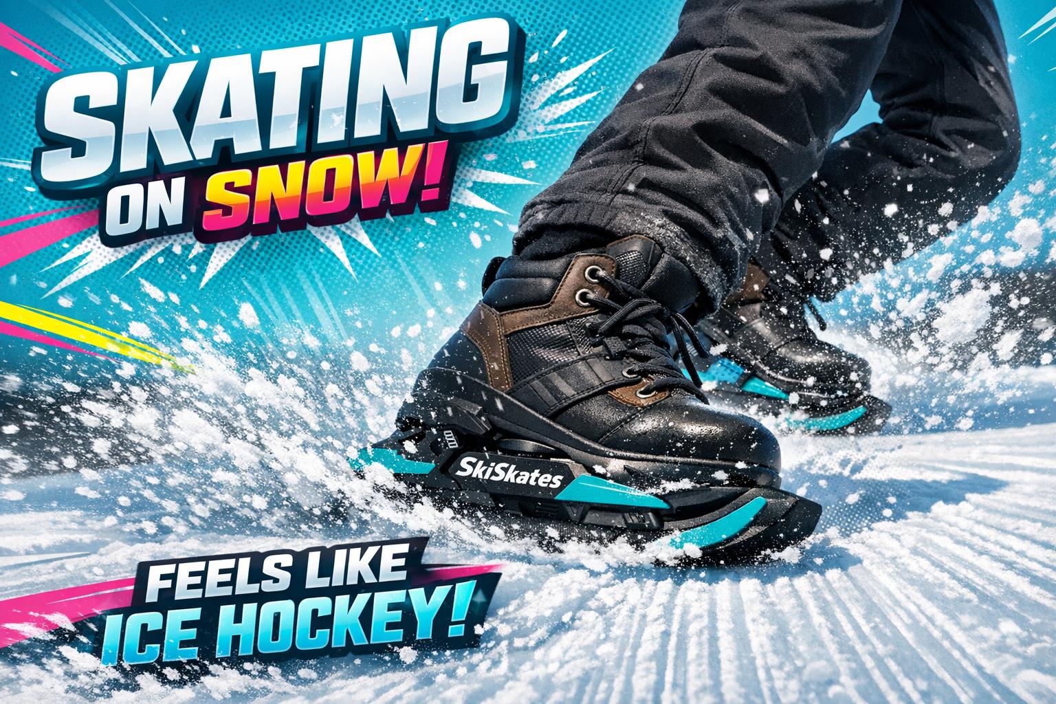 Skating on Snow: Why It Feels Like Ice Skating for Hockey Players