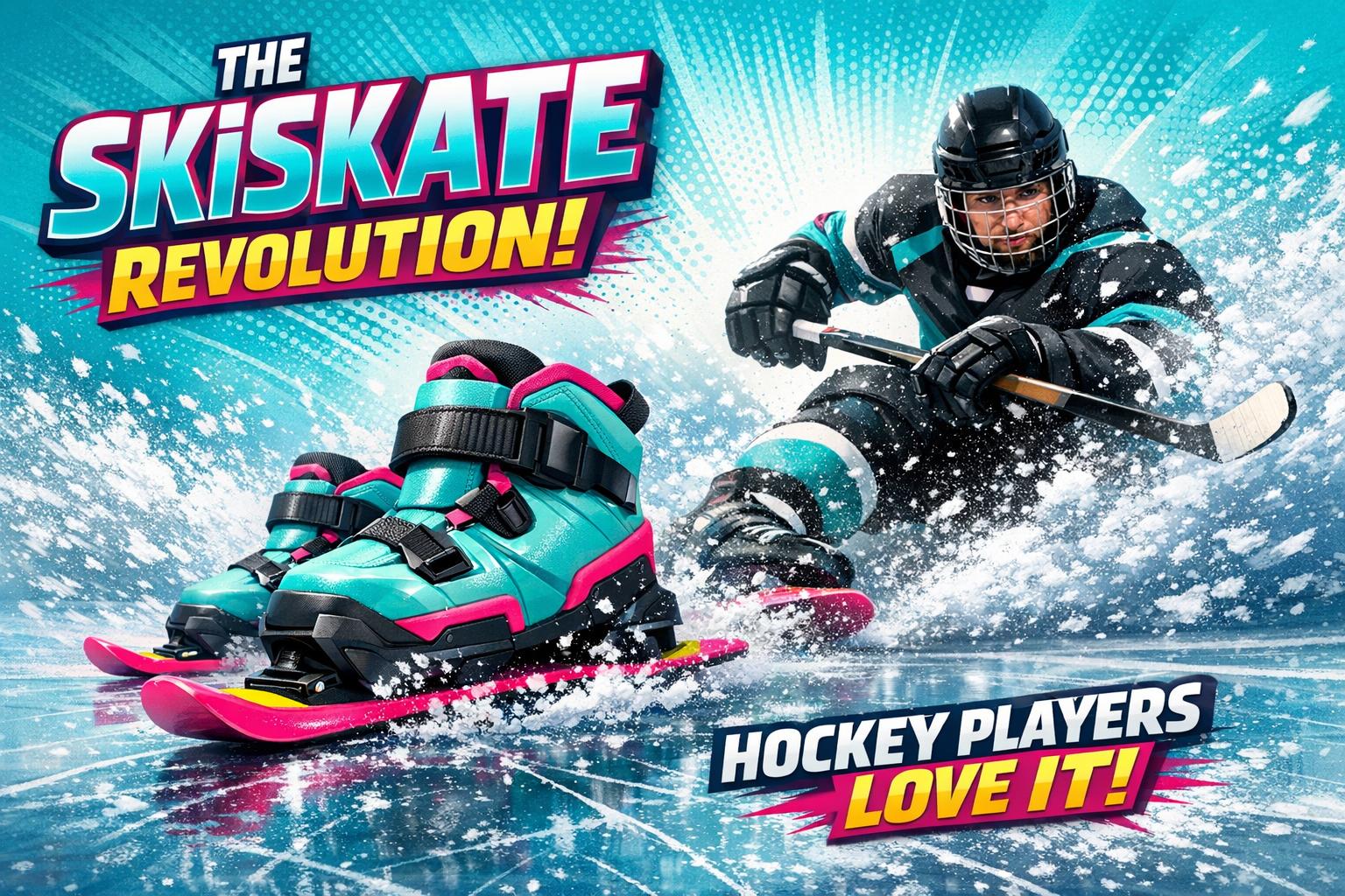 The Skiskate Revolution: Why Hockey Players Are Loving It - snowfeet*