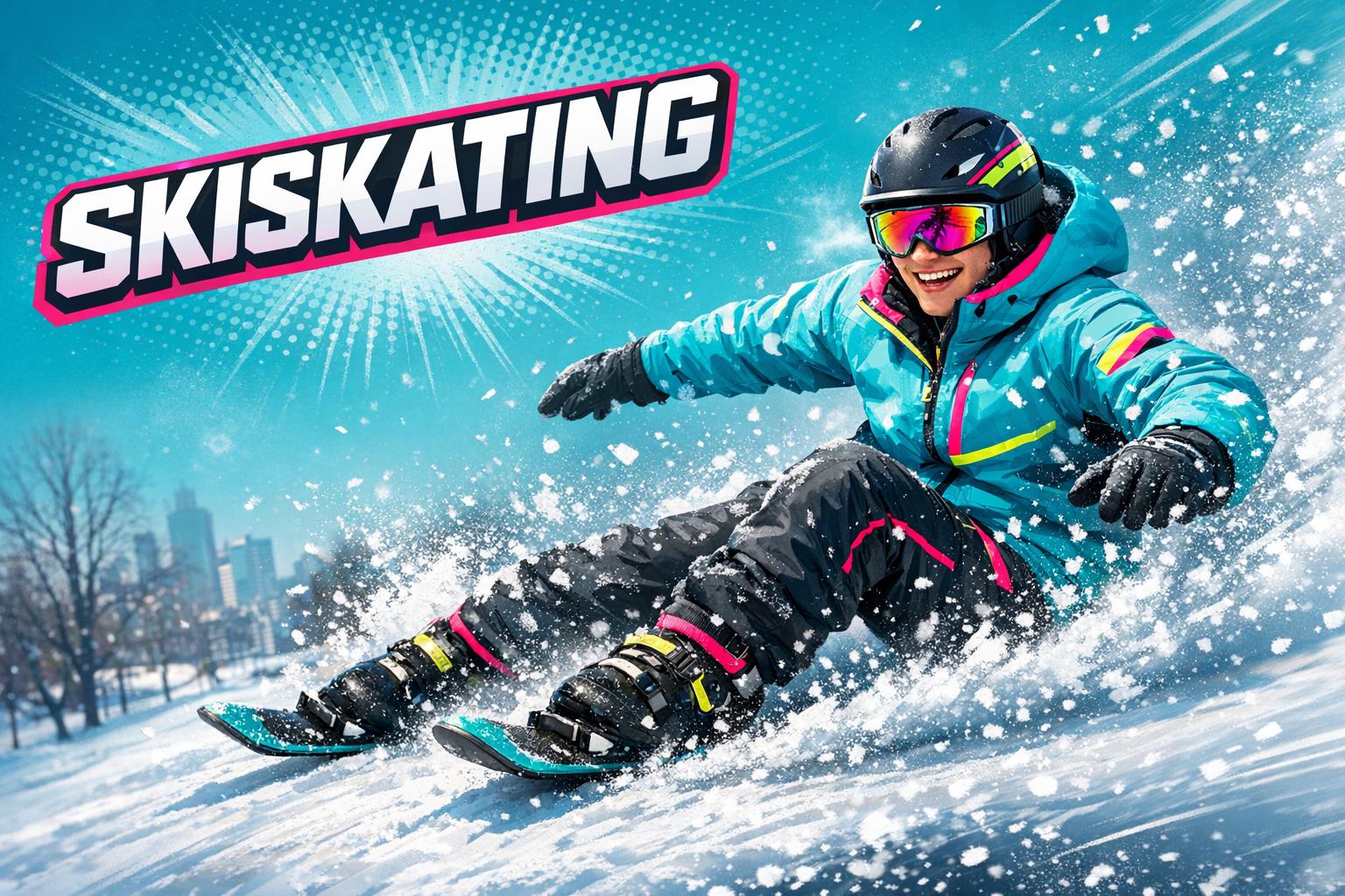 Skiskating: The Winter Sport That Combines Ice Skating and Skiing - snowfeet*