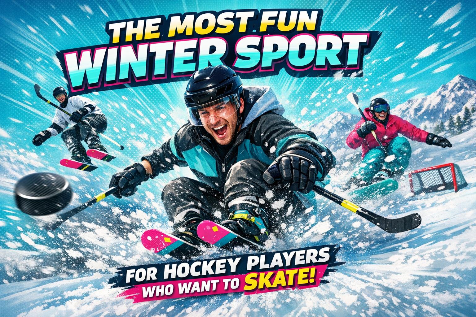 The Most Fun Winter Sport for Hockey Players Who Want to Skate - snowfeet*