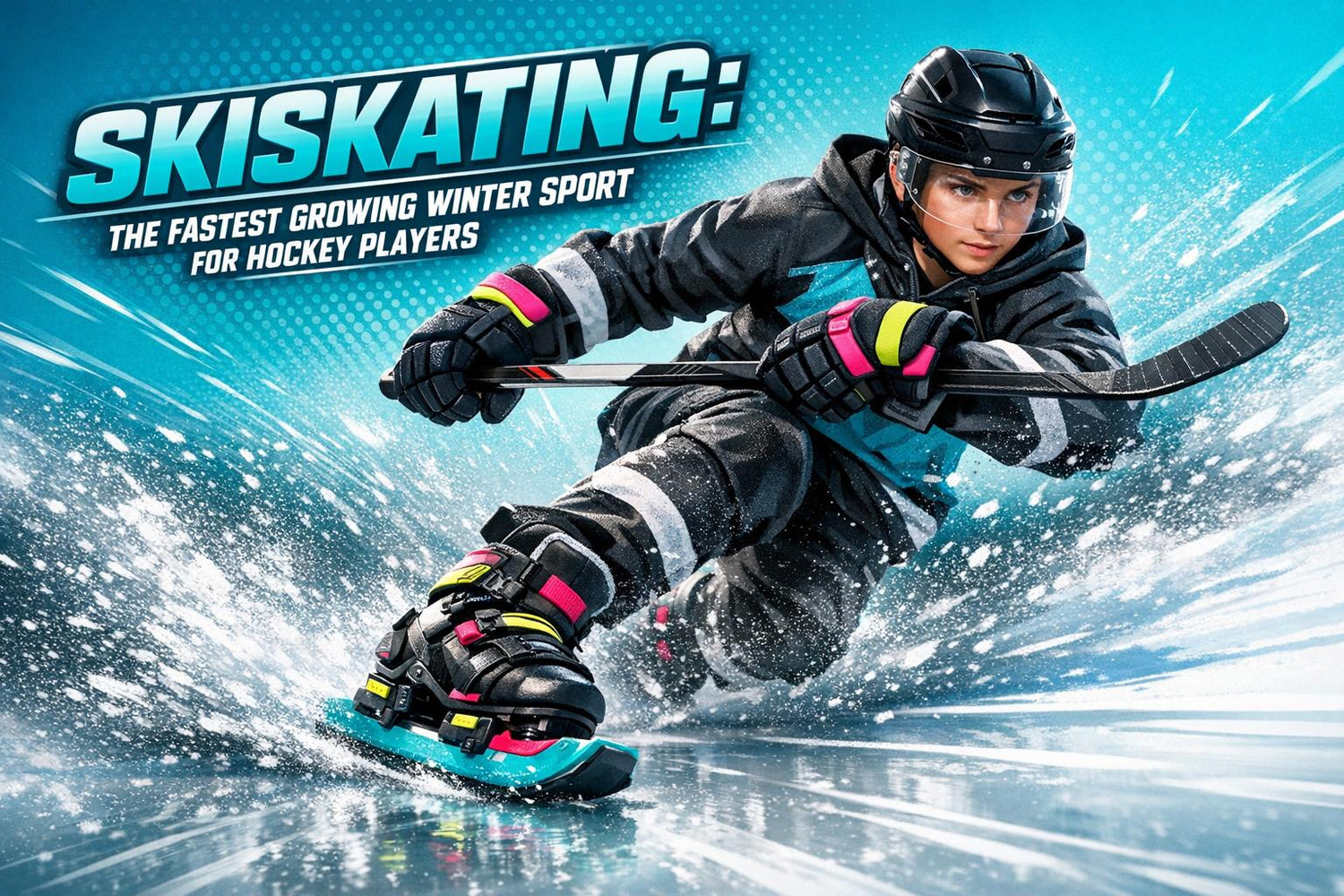 滑雪滑冰：冰球選手最快速成長的冬季運動