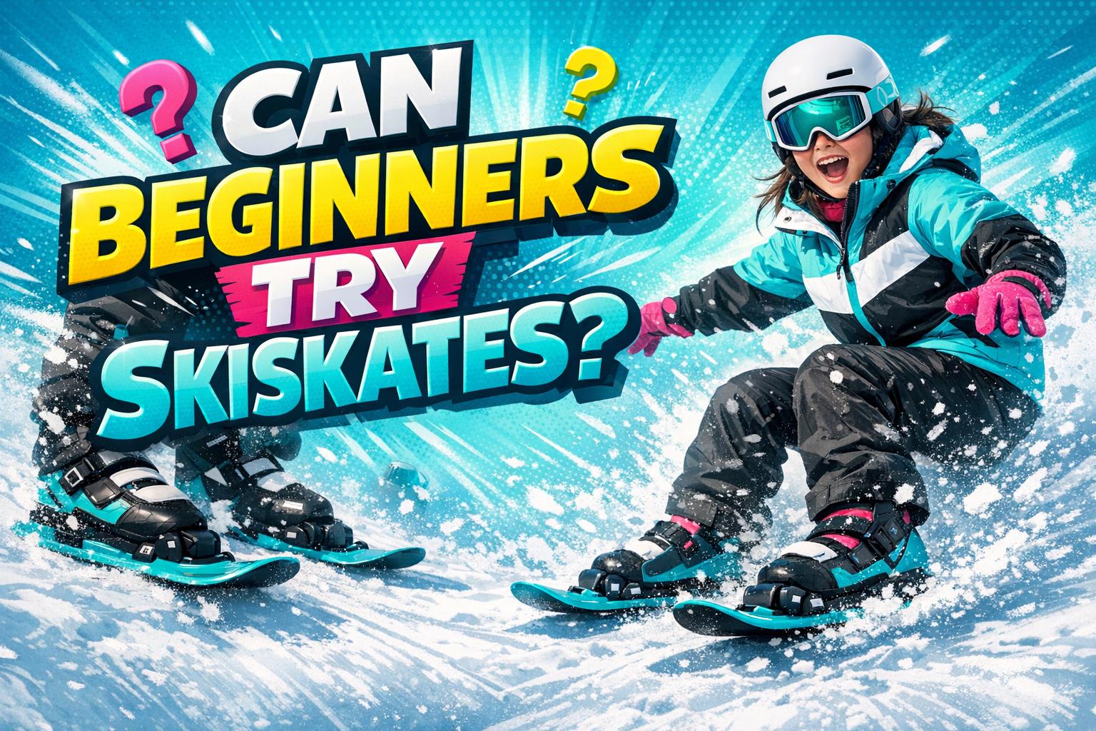 Can Complete Beginners Try Skiskates? - snowfeet*