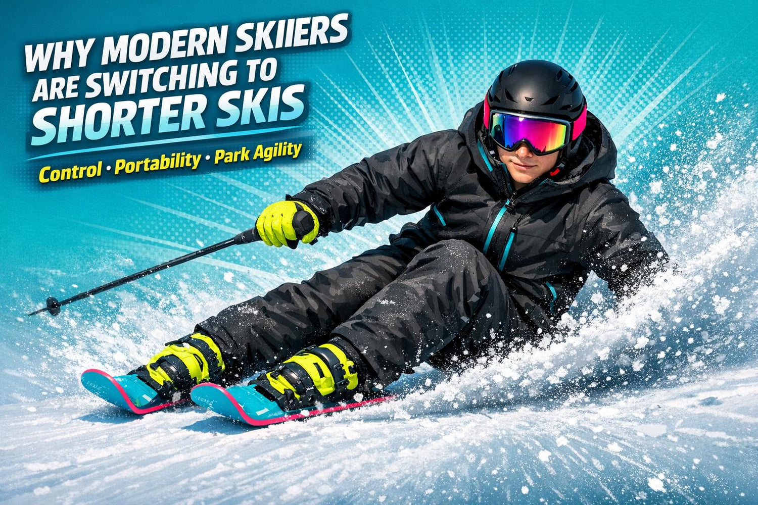 Why Modern Skiers Are Switching to Shorter Skis - snowfeet*