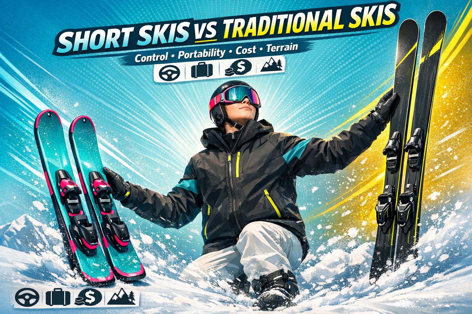 Short Skis vs Traditional Skis: Which Should You Actually Choose? - snowfeet*