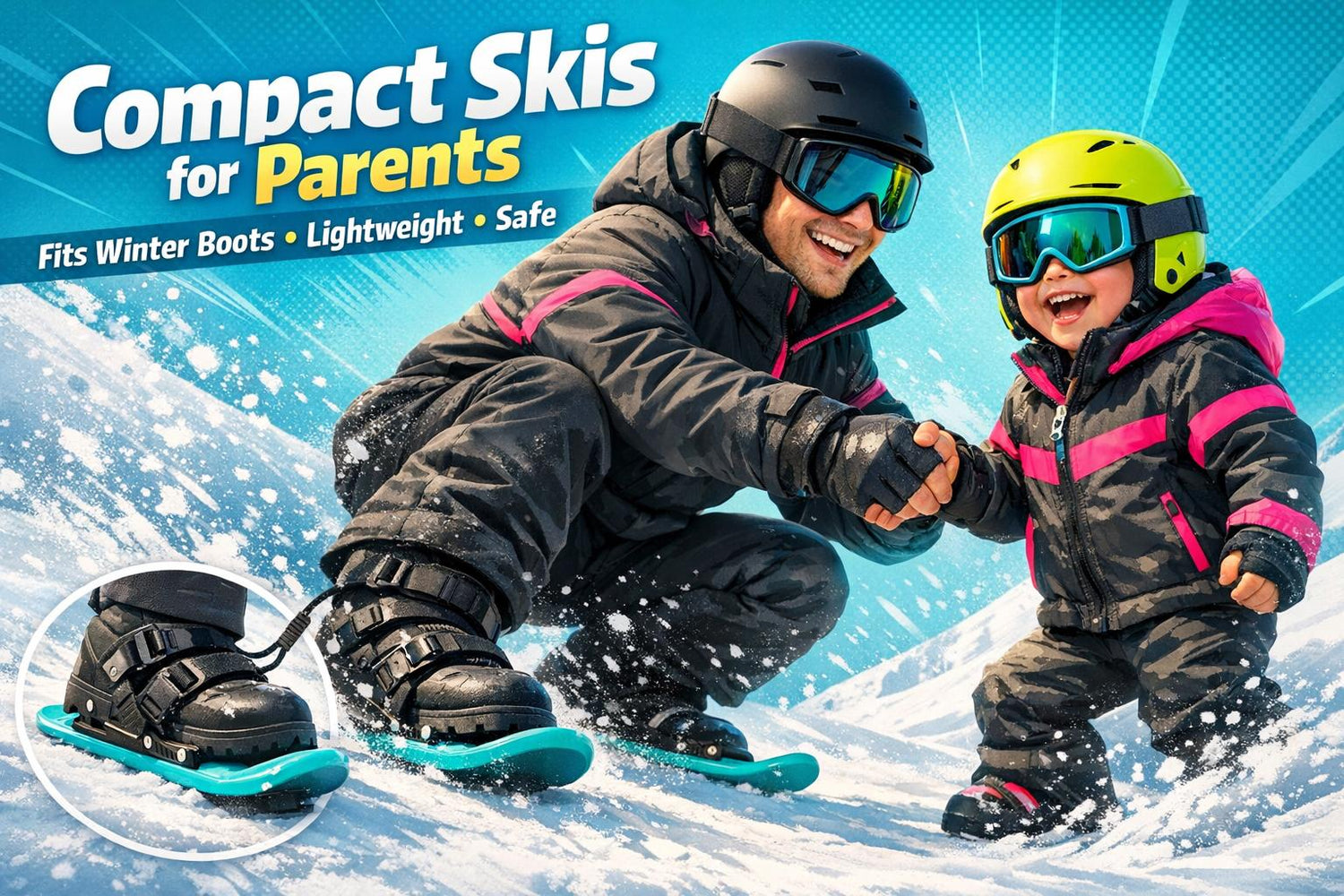 Best Ski Equipment for Parents Skiing With Kids - snowfeet*
