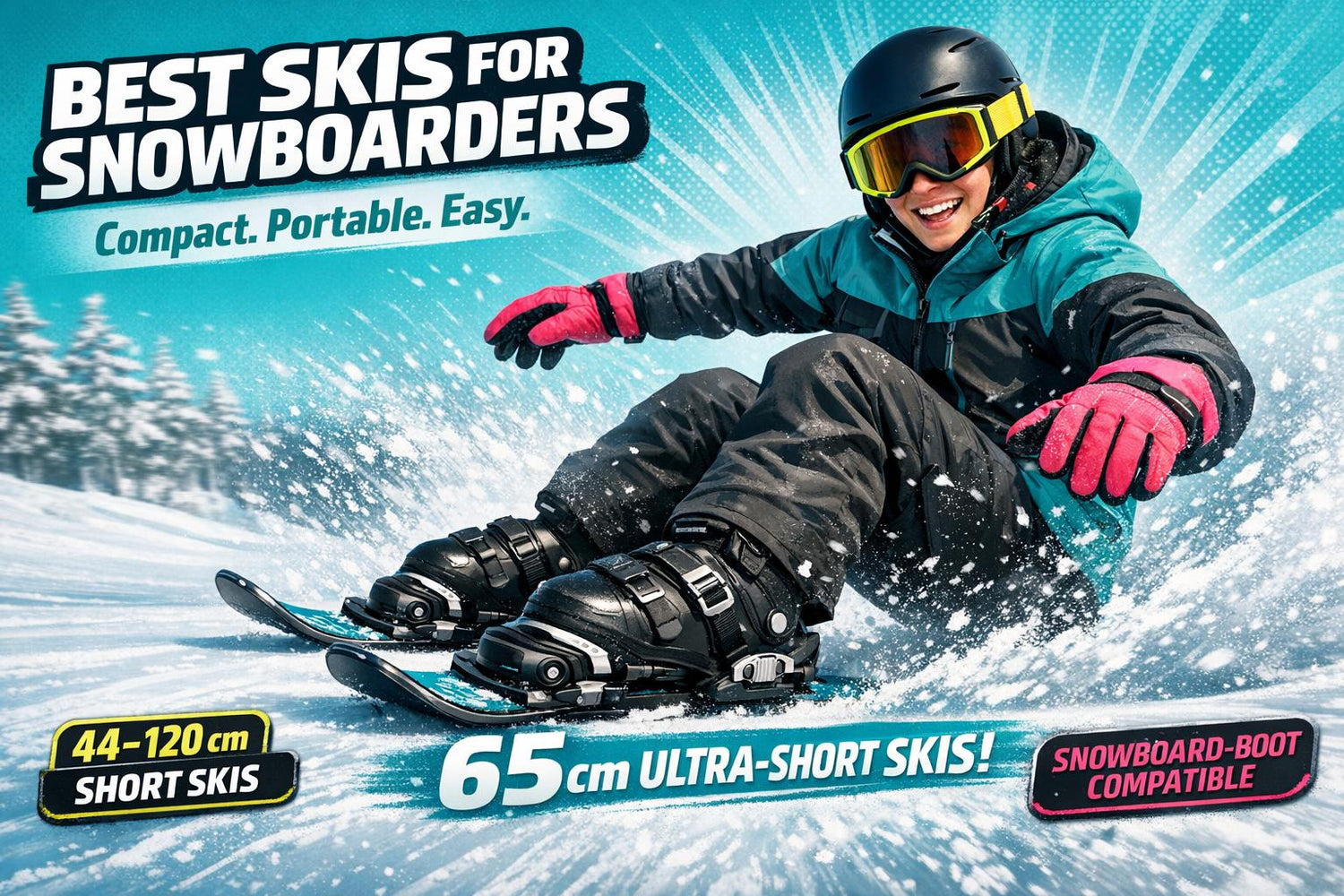 Best Skis for Snowboarders Who Want to Try Skiing - snowfeet*