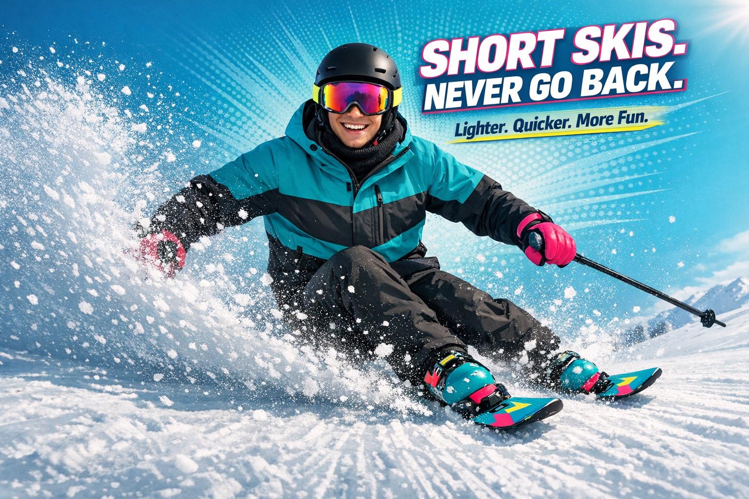 Why Some Skiers Never Go Back After Trying Short Skis - snowfeet*