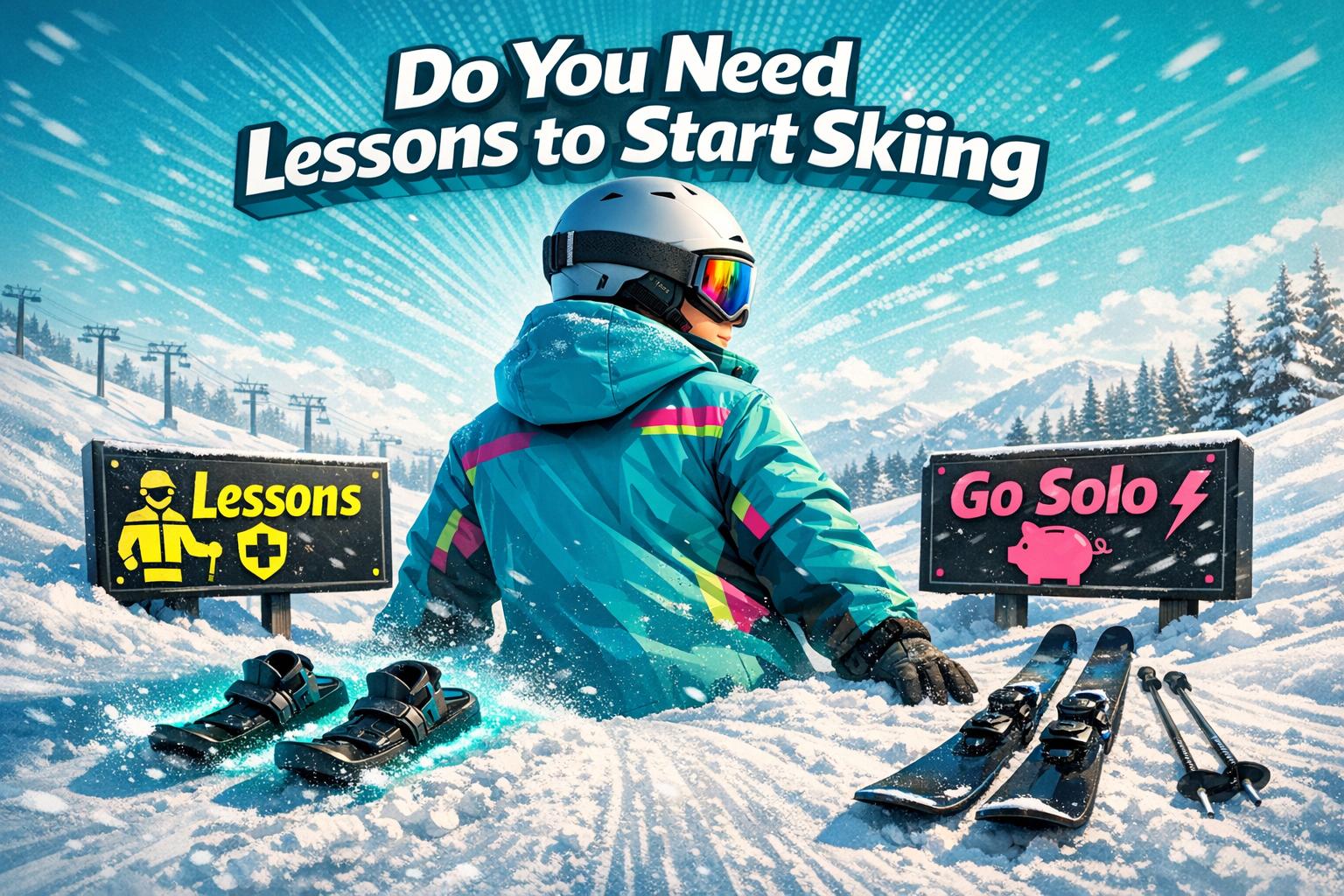 Do You Need Lessons to Start Skiing - snowfeet*