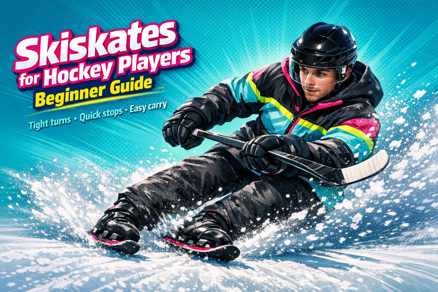 Skiskates for Hockey Players Beginner Guide - snowfeet*