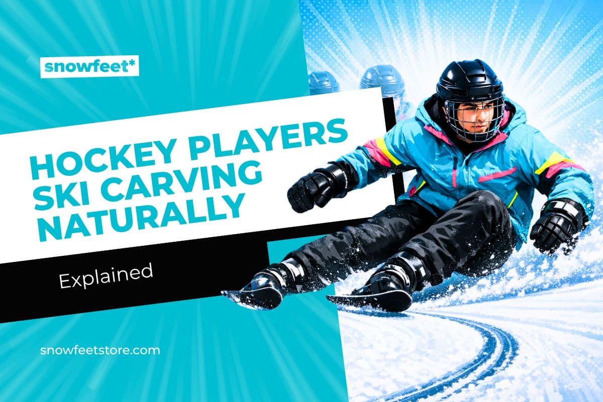 Can Hockey Players Carve on Skis Naturally