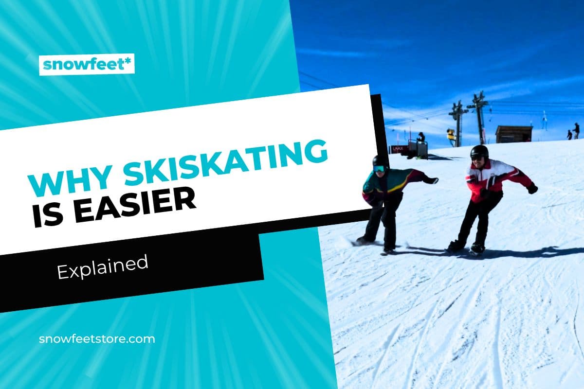 Why Skiskating Is Easier Than Skiing for Most People - snowfeet*