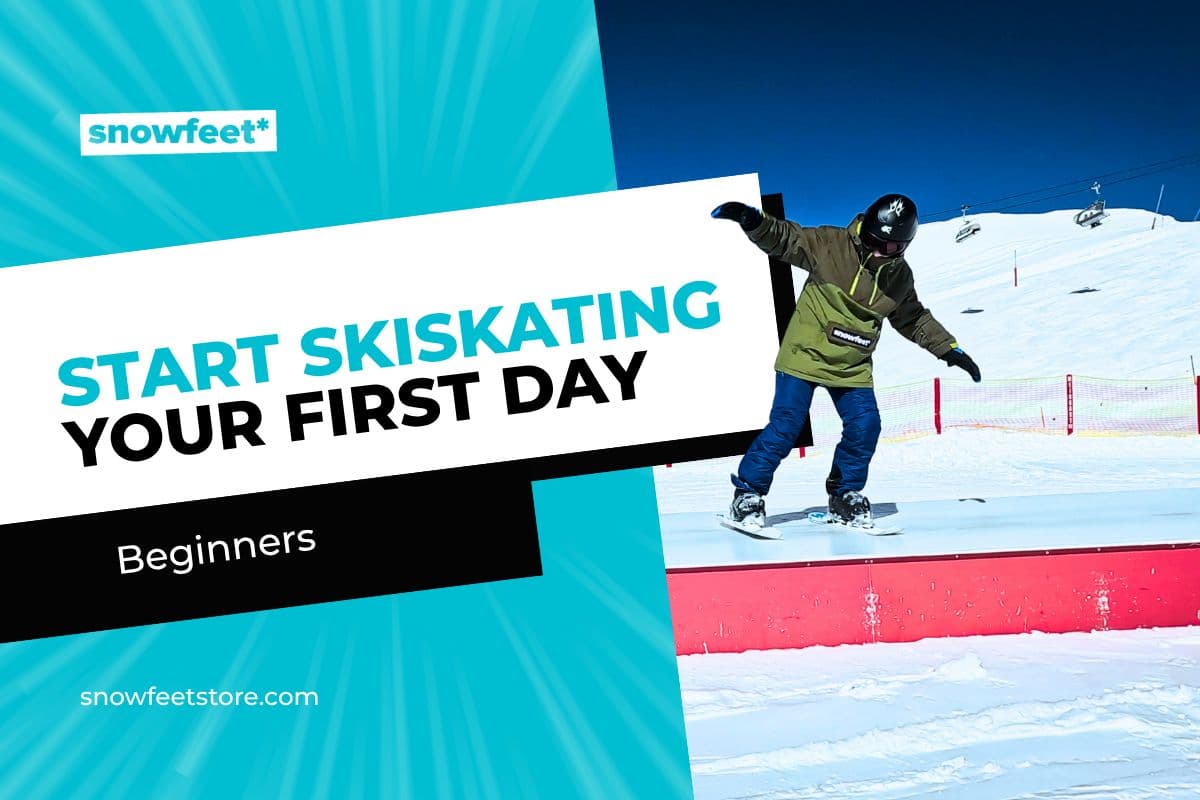 How to Start Skiskating on Your First Day - snowfeet*