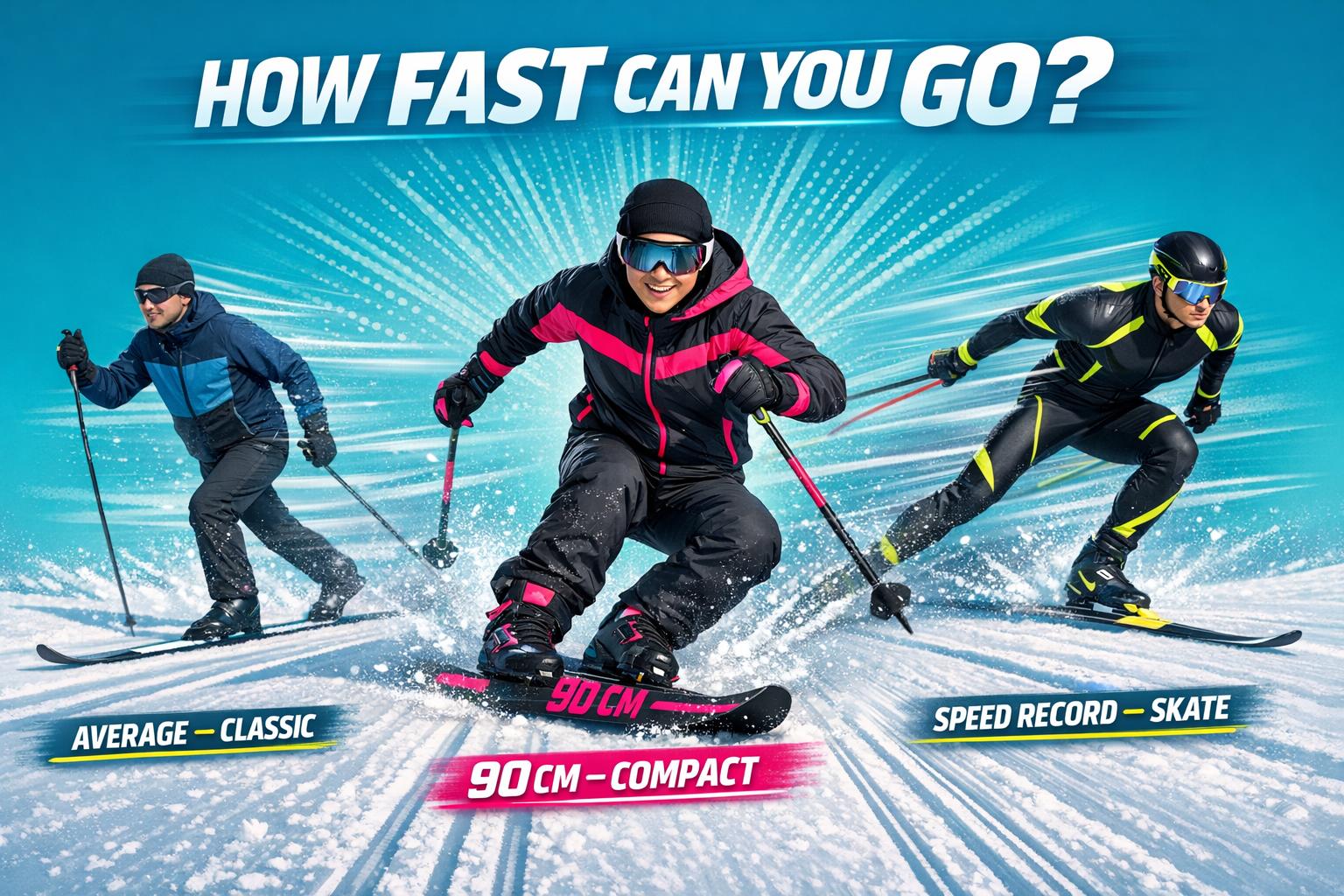 How Fast Can You Go on Cross-Country Skis? Speed Records vs. Average Skier - snowfeet*