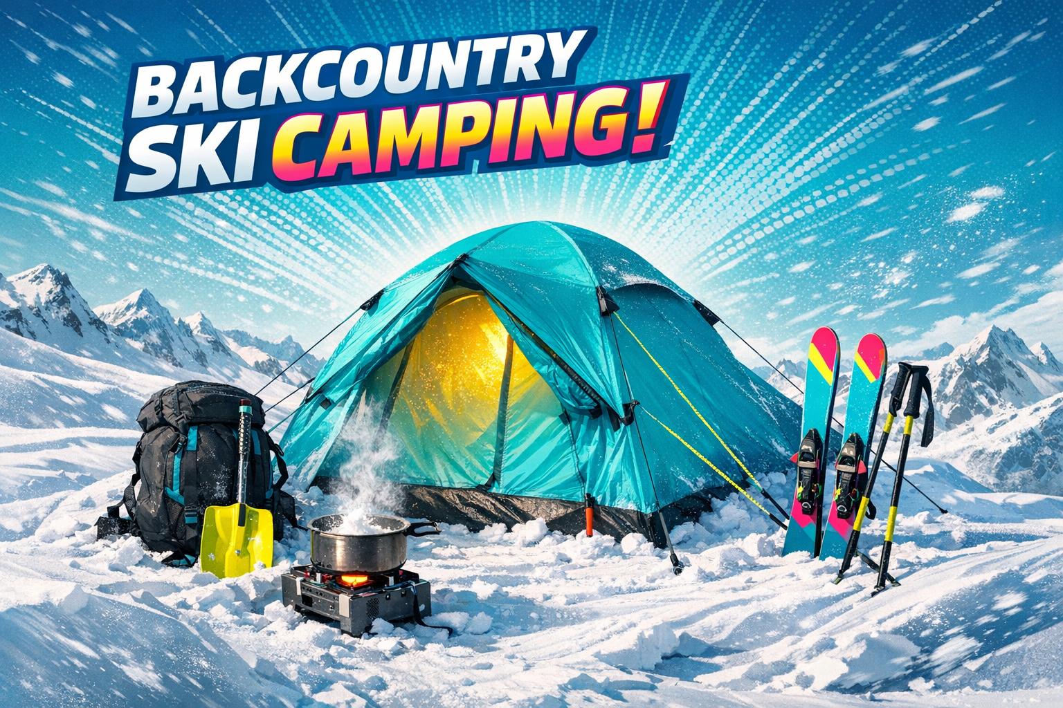 Backcountry Ski Camping with a Tent