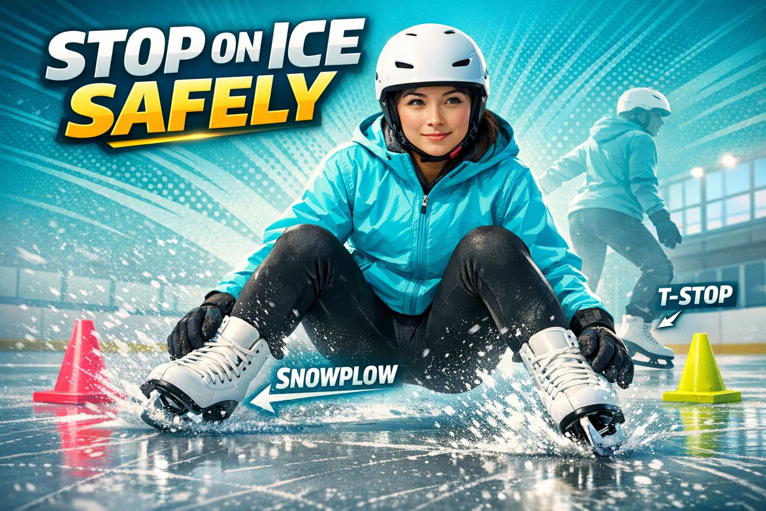 Stop on Ice Skates Safely: Beginner Tips