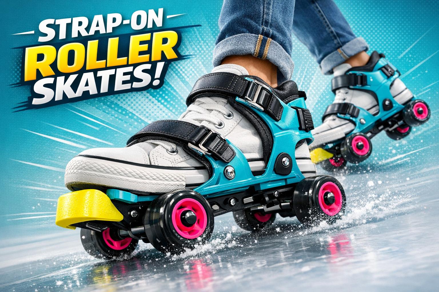 Roller Skates Without Shoes: Strap-On Skates Explained - snowfeet*