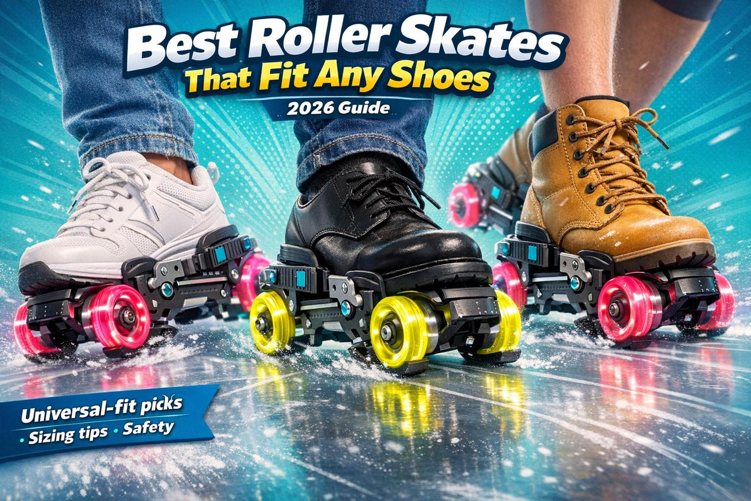 Best Roller Skates That Fit Any Shoes (2026 Guide) - snowfeet*