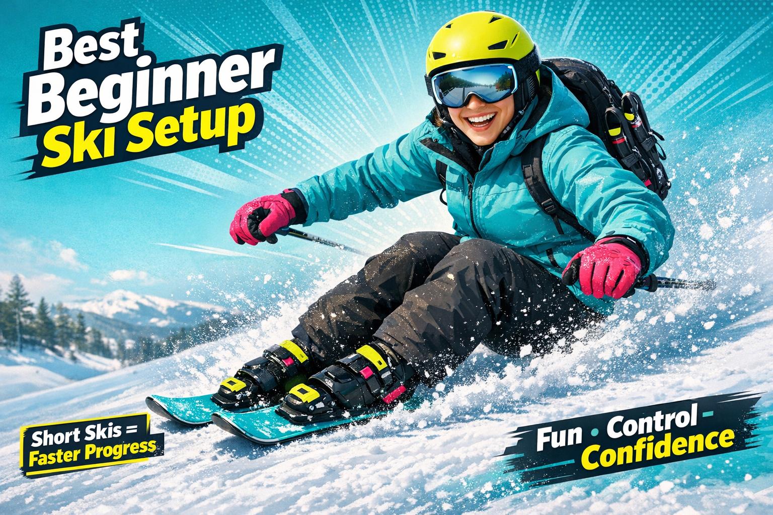 Best Beginner Ski Setup for Fun, Control, and Confidence - snowfeet*