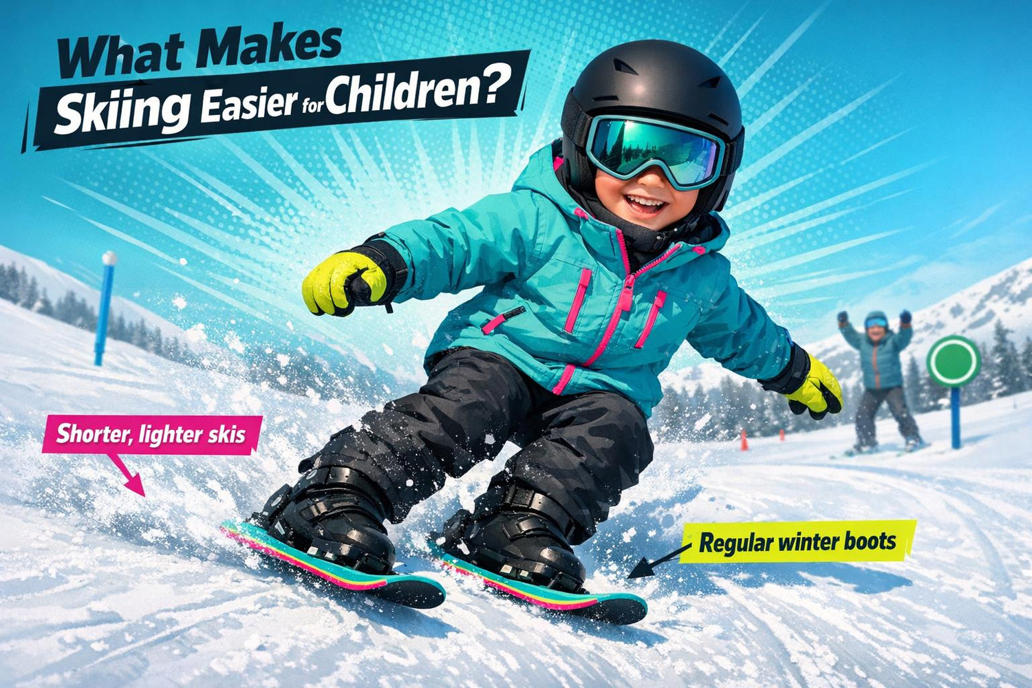 What Makes Skiing Easier for Children? - snowfeet*
