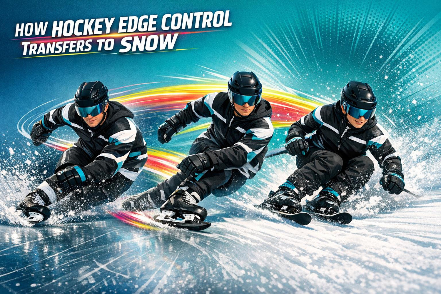 How Hockey Edge Control Transfers to Snow - snowfeet*