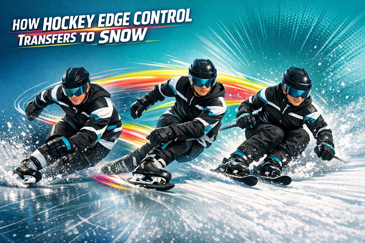 How Hockey Edge Control Transfers to Snow - snowfeet*