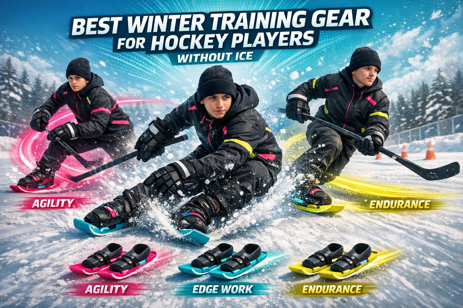 Best Winter Training Gear for Hockey Players Without Ice - snowfeet*