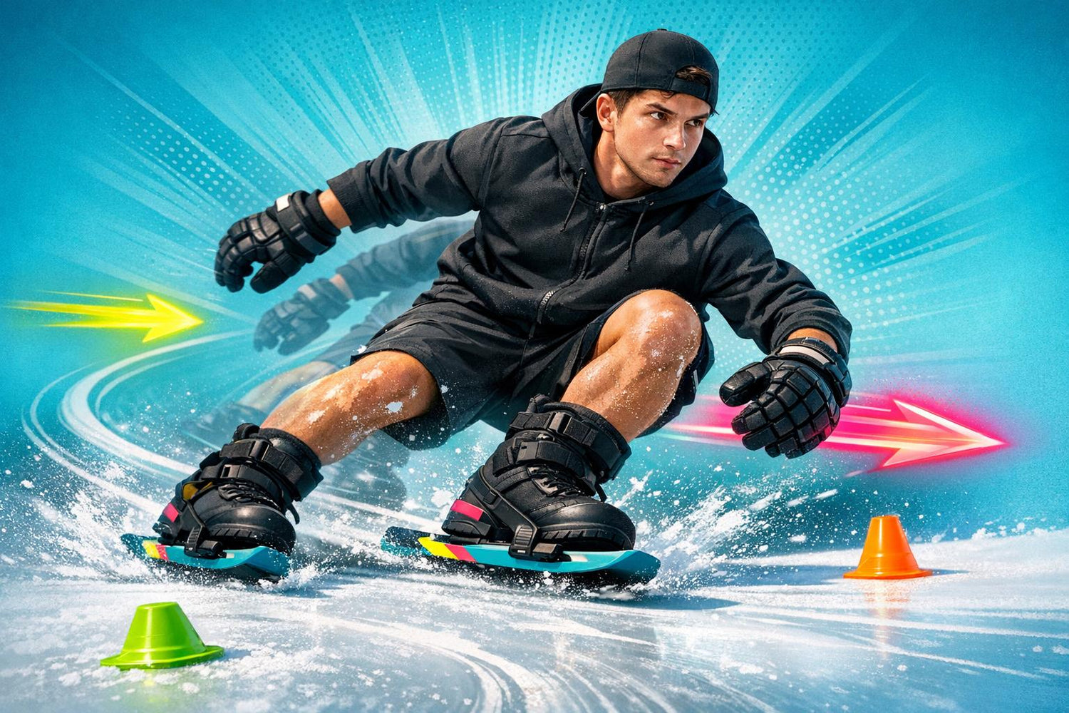 Are Skiskates Good for Hockey Footwork Training? - snowfeet*