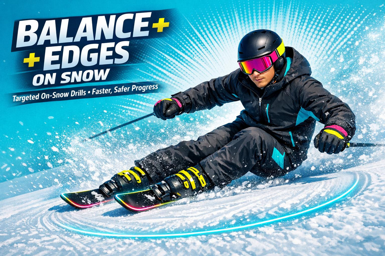 How to Practice Balance and Edges on Snow - snowfeet*
