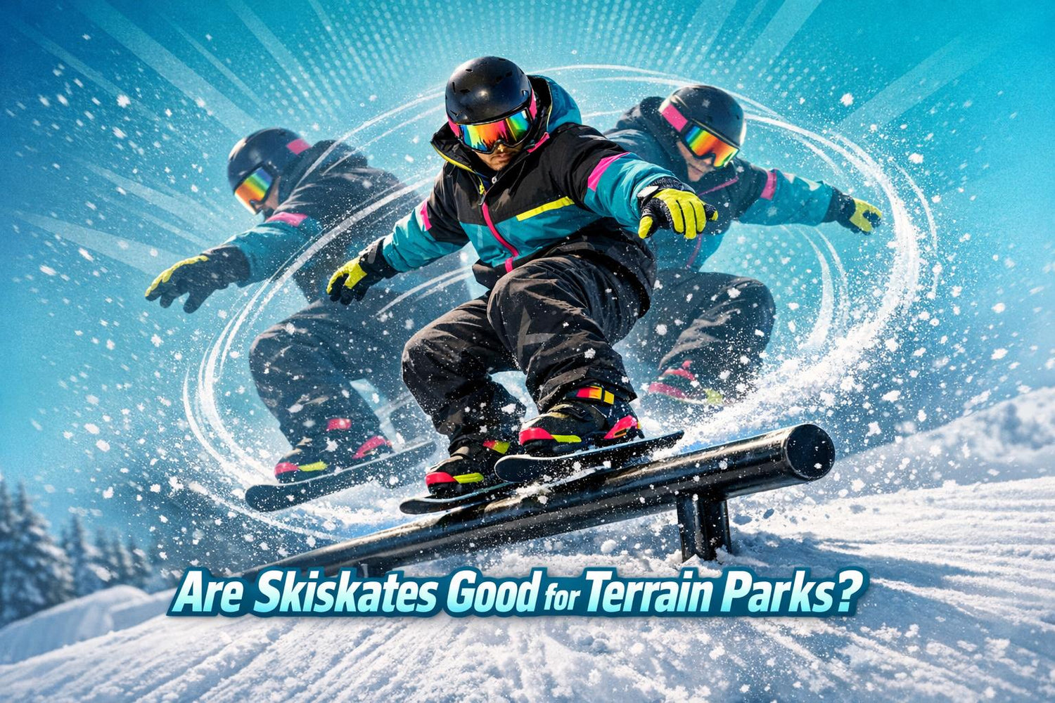 Are Skiskates Good for Terrain Parks? - snowfeet*