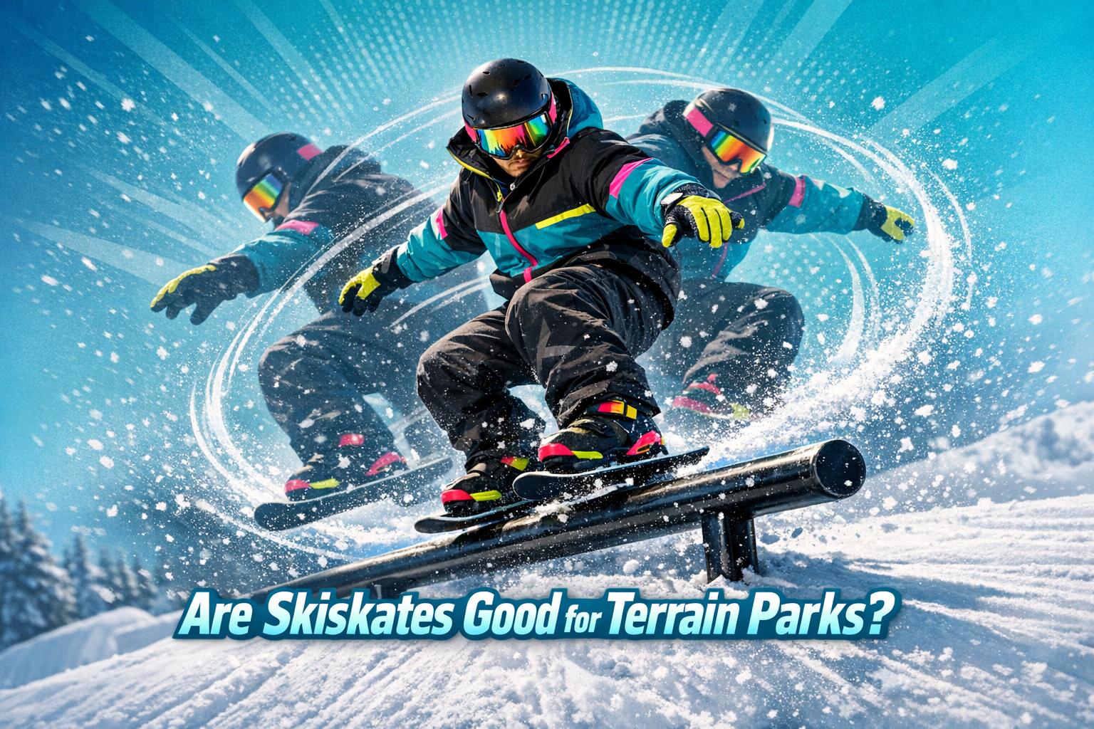 Are Skiskates Good for Terrain Parks? - snowfeet*