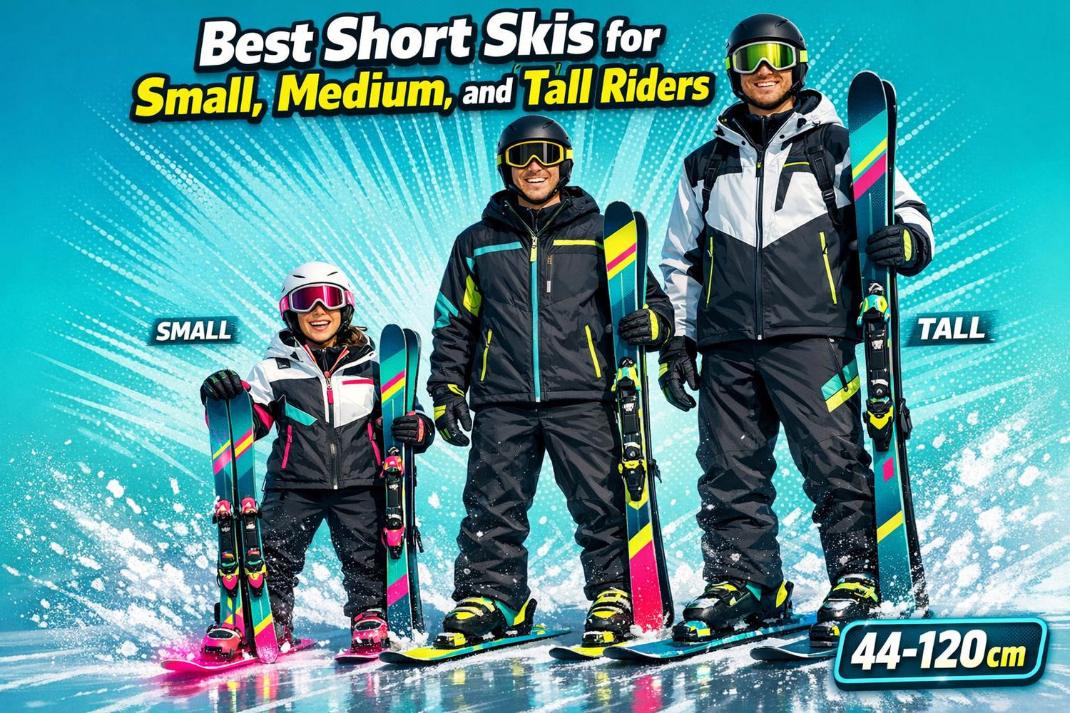 Best Short Skis for Small, Medium, and Tall Riders - snowfeet*